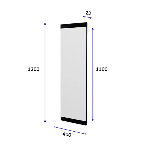 116SAM1153 Огледало Azus - Black