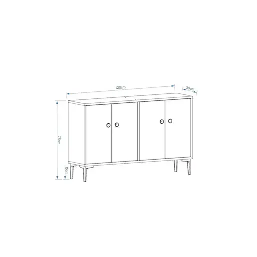 327ODS1139 Комода Асториа