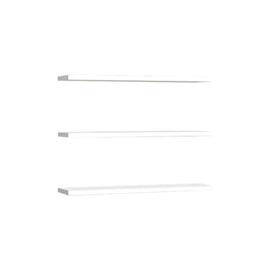 120-000455 Ѕидна полица Edna – Бела 60x14.5x1.8cm