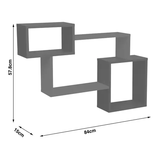 225-000070 Beldra ѕидна полица природно-мермер изглед