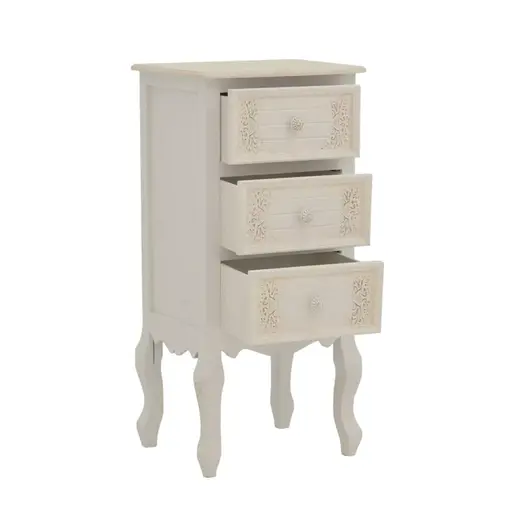 087-000009 Фиокар Pazlen Inart бел 40x34.5x82cm