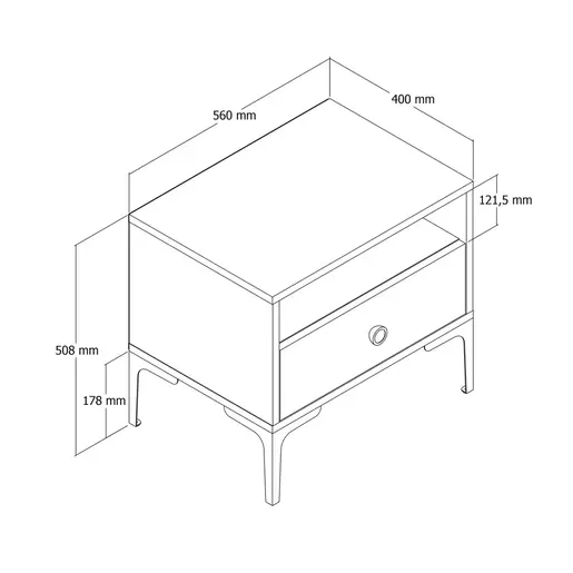 845HCT2507 Наткасна Lizbon 535 - White