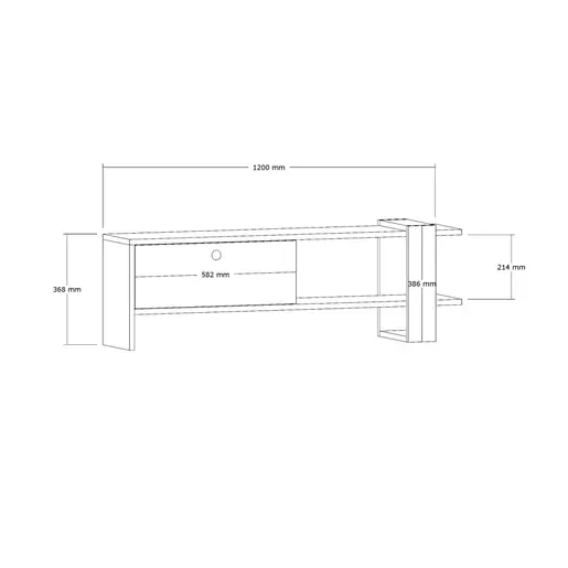 835PUQ3030 ТВ Комода Ova