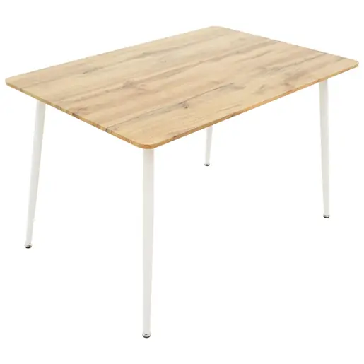 127-000139 Трпезариска маса Florida sonoma-white