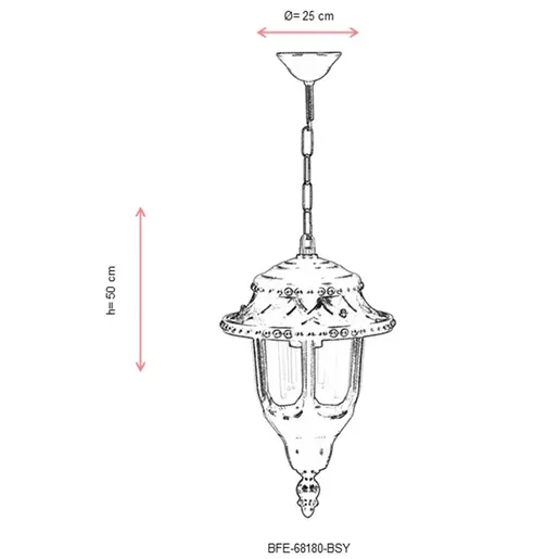 685AVN1194 Лустер BFE-68180-BSY