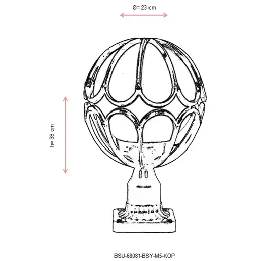 685AVN1125 Ѕидна ламба BSU-68081-BSY-M5-KOP