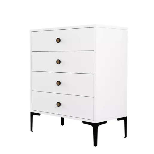 845HCT1207 Комода Lizbon 542 - White