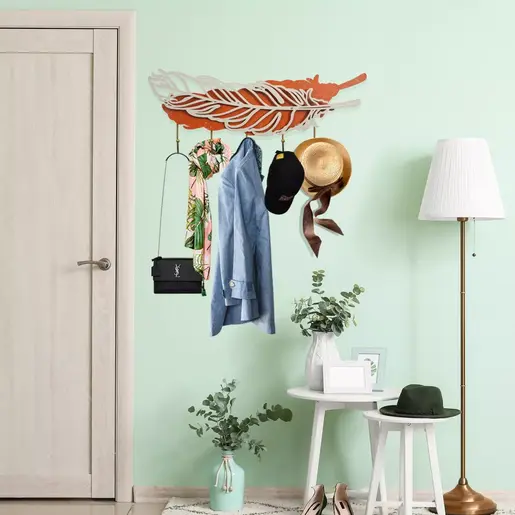 279ENZ2811 Метална ѕидна закачалка Irene