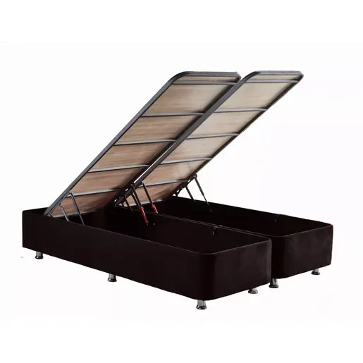 480NRN2801 Кревет Ela Double - Black (160 x 200)