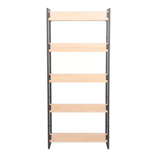 225-000062 Dorfie библиотека природна-црн метал