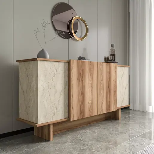 360ALE1503 Комода Diana - Travertine, Walnut