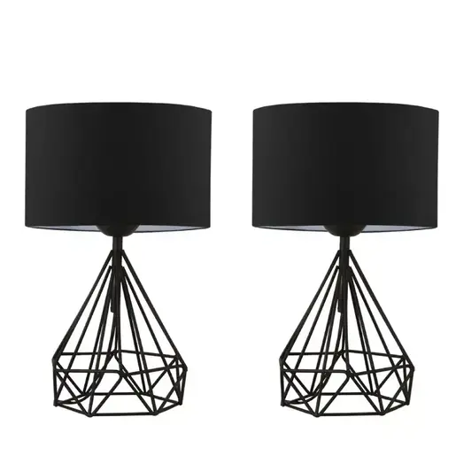 780SGN2583 Сет 2 столни ламби WAVE