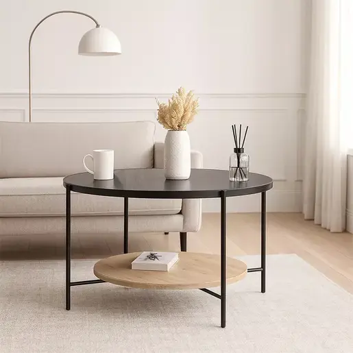 FD-TP75CM-MD2 Клуб маса ЕЛИОС Црна/Атлантик