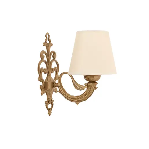 390FLH2359 Ѕидна ламба Lily - Cream, Gold