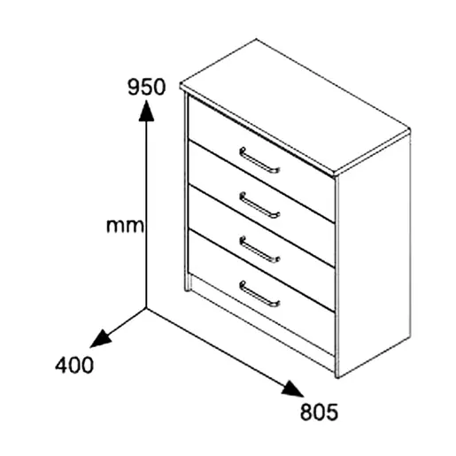 123-000010 Фиокар Olympus во боја castillo-toro 80x40x95