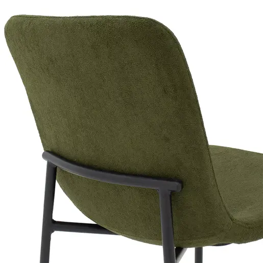 093-000016 Gratify столица букле ткаенина каки-ногарки црни