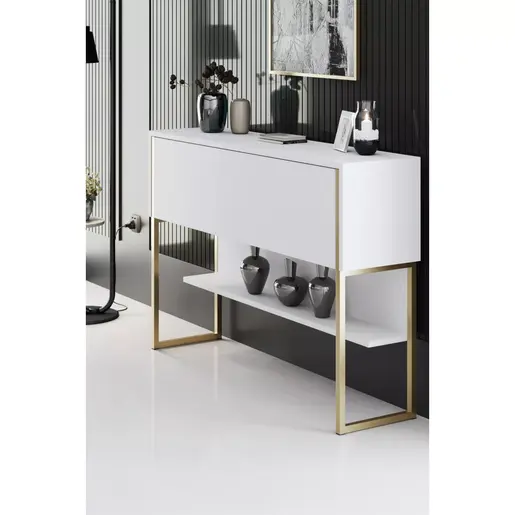 618BLY1402 Комода Luxe - Gold, White