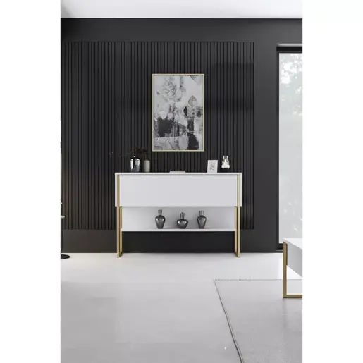 618BLY1402 Комода Luxe - Gold, White