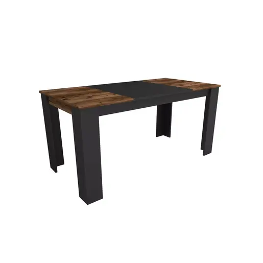 550ARN3107 Трпезариска маса Line - Light Walnut, Black