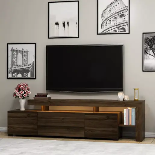 382NRC1121 Тв комода Beliz - Walnut