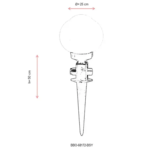 685AVN1169 Ѕидна ламба BBO-68172-BSY