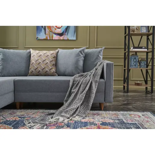 825BLC1721 Софа Aydam Left - Blue