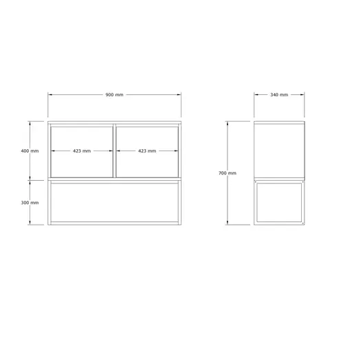 495SSE1910 Комода Zermat - Travertine