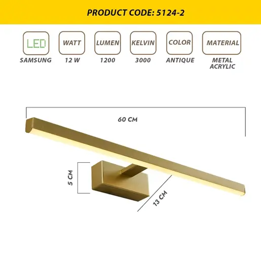 414LRC1659 Ѕидна ламба L1649 - Antique