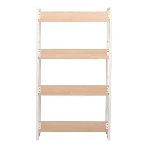 225-000064 Dorfie библиотека природна-бел метал