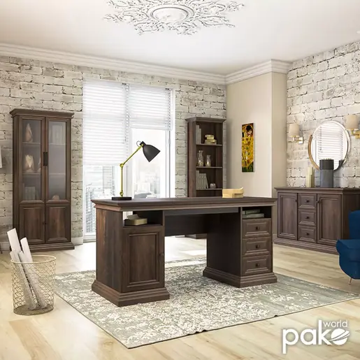 123-000125 Биро Mozart орев 160x60x78cm