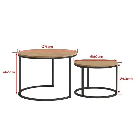 FD-2PCNTCTS-101 Сет од 2 масички ОРДОС Атлантик