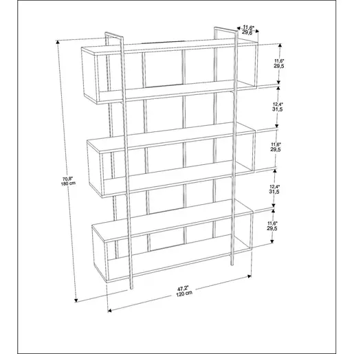 875ZNA4512 Полица Bruti - Green, White