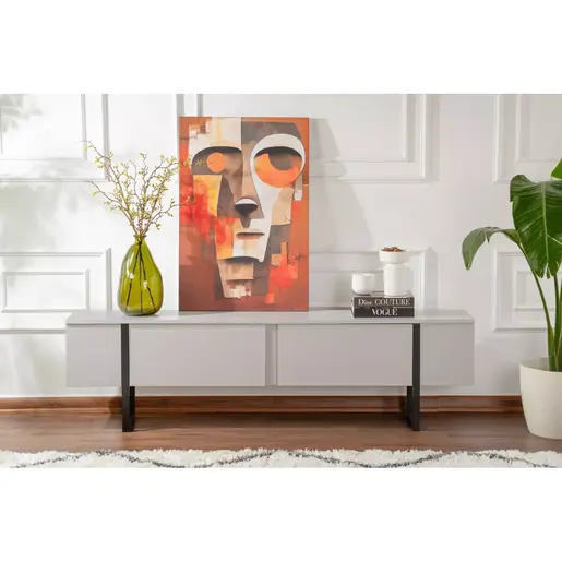 241NRD1310 ТВ Комода Serenity - Grey, Black