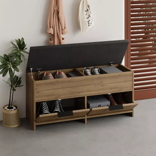 855DTE5163 Плакар за претсобје Cove Shoe Bench - Hitit