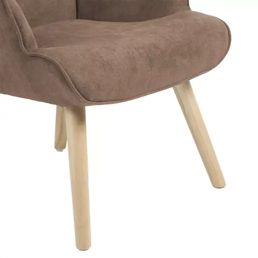 255-000002 Фотелја Emanuele Brown