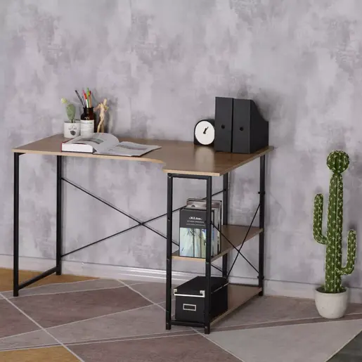 085-000023 Merlin аголна маса десна даб-црн метал