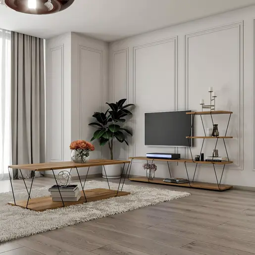 854KLN2911 ТВ комода+Клуб маса Париз атлантик