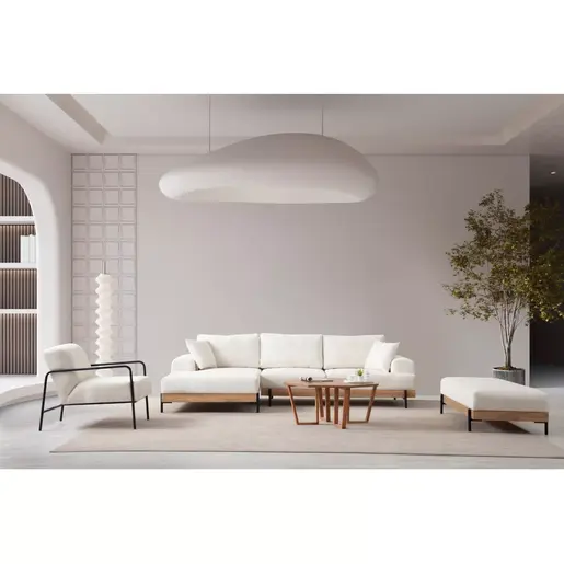 560ARE2127 Софа Eti Oak Left - White