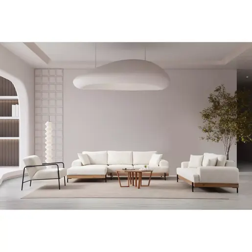 560ARE2127 Софа Eti Oak Left - White