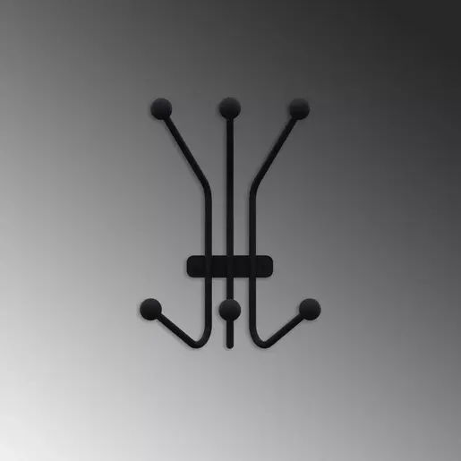 494PYT1147 Метална ѕидна закачалка Ant