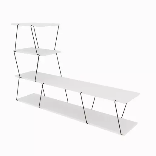 854KLN4328 Тв комода Ilgaz - White