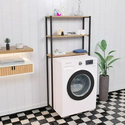 FD-3LWMC-001 Полица за перална ХЕНДРИК Атлантик