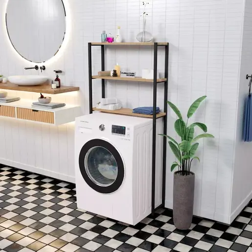 FD-3LWMC-001 Полица за перална ХЕНДРИК Атлантик