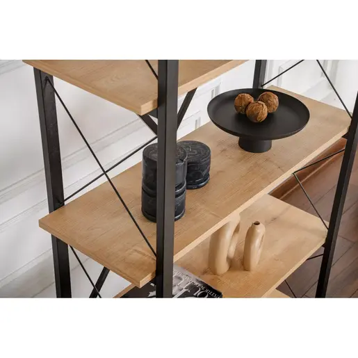 241NRD1334 Полица Elysian - Oak, Black