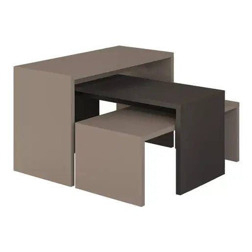 119-001245 Трпезариски сет Kantar антрацит 65x30x39cm