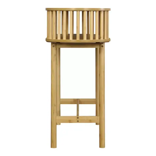 260-000027 Конзола Nodial MDF/Бамбус во природна боја 120x39x85cm