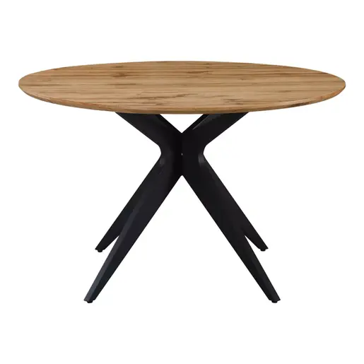 235-000039 Трпезариски сет Toda сонома Φ120x75cm