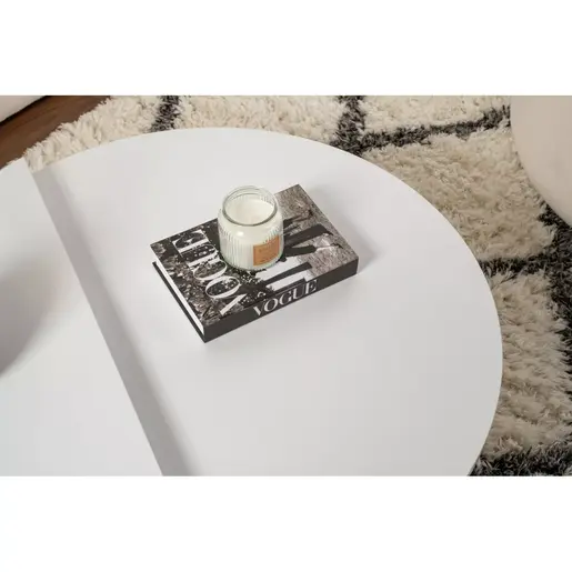 241NRD1217 Клуб маса Orion - White