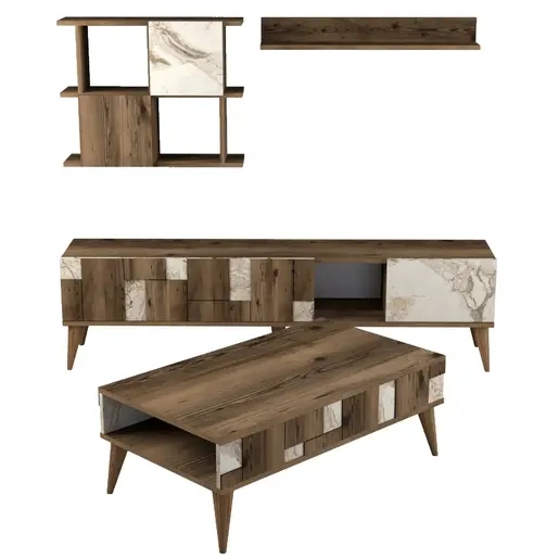 845HCT5263 ТВ комода+Клуб маса РИМ мона