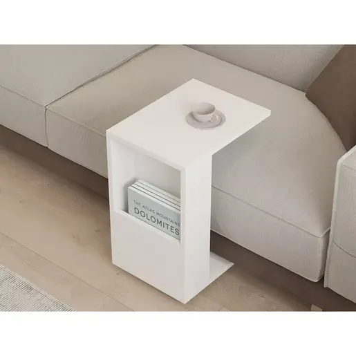 835PUQ2907 Помошна масичка Star - White